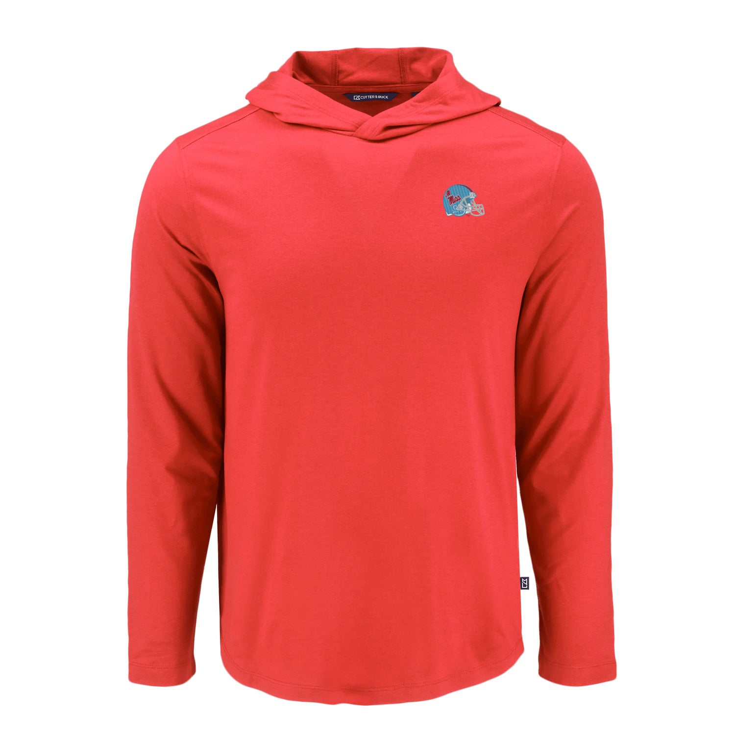 Cutter and Buck Hooded  Shirt with Football Helmet