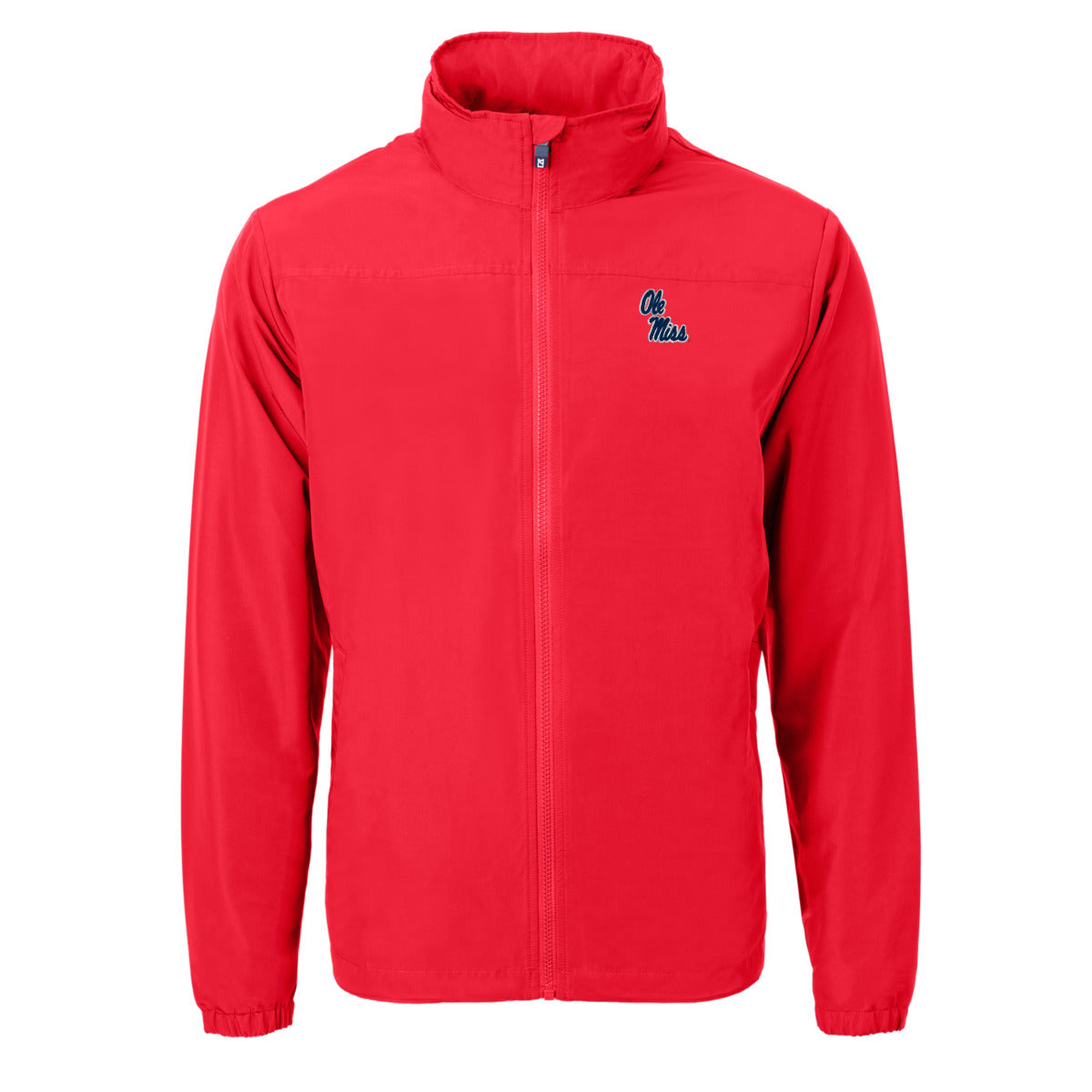Cutter & Buck Red Ole Miss Windbreaker