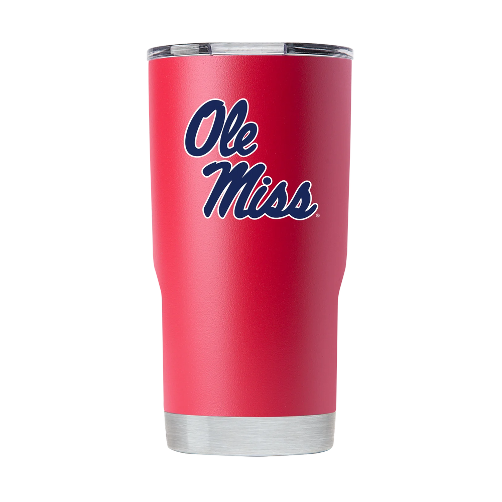 Gametime Red Ole Miss Script 20oz Tumbler