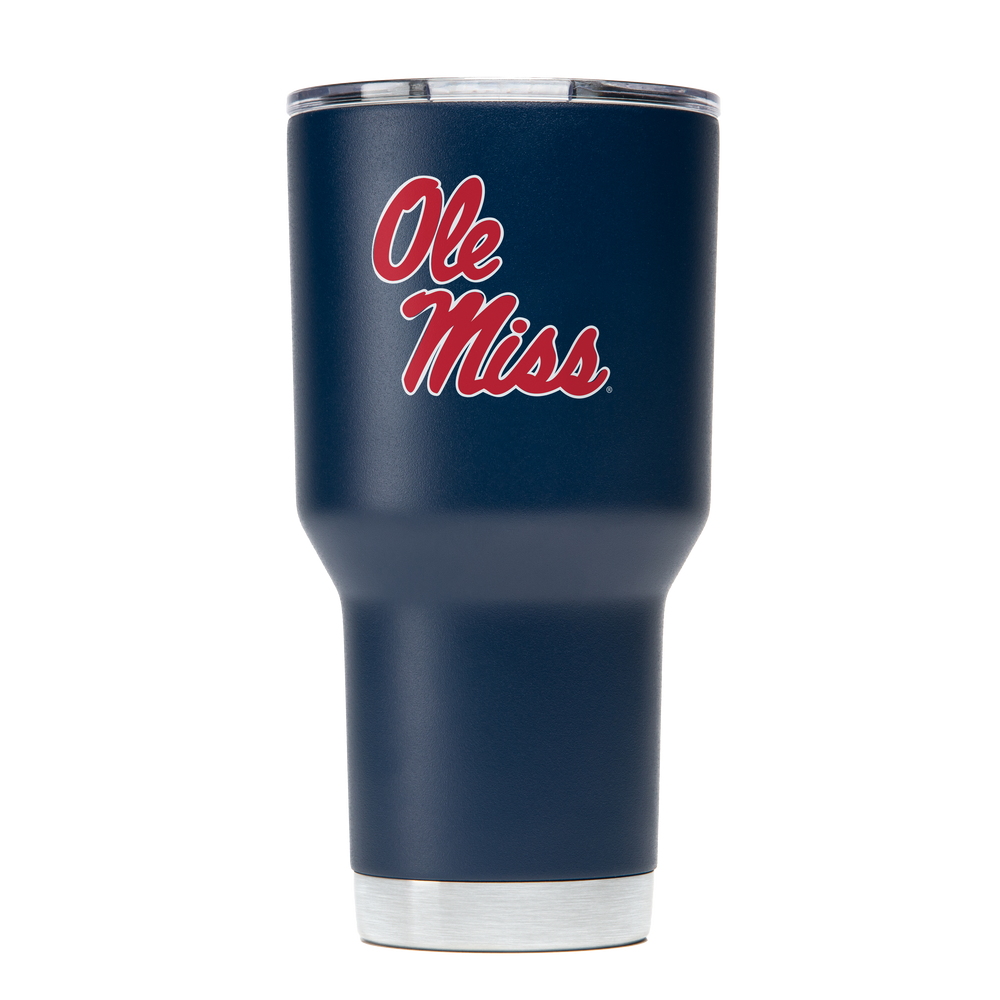 GameTime Navy Ole Miss Script 30oz Tumbler