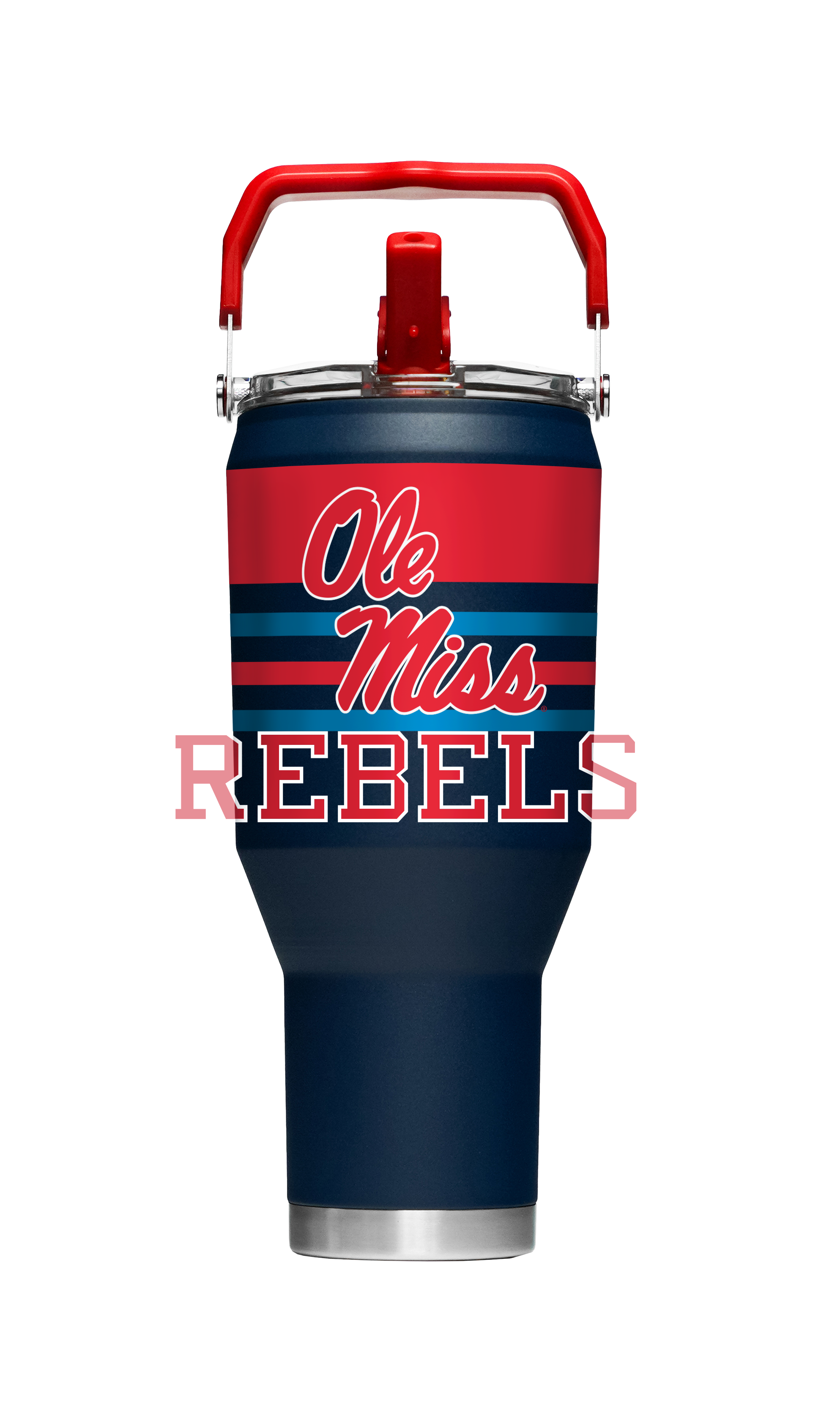 Mississippi 40oz Navy Carry Handle Tumbler