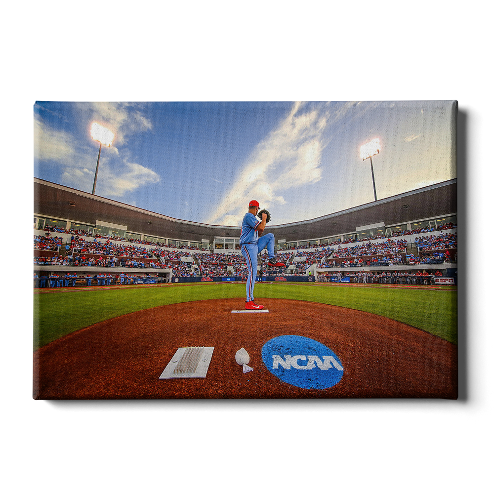 NCAA Baseball 2019 Canvas 24x16