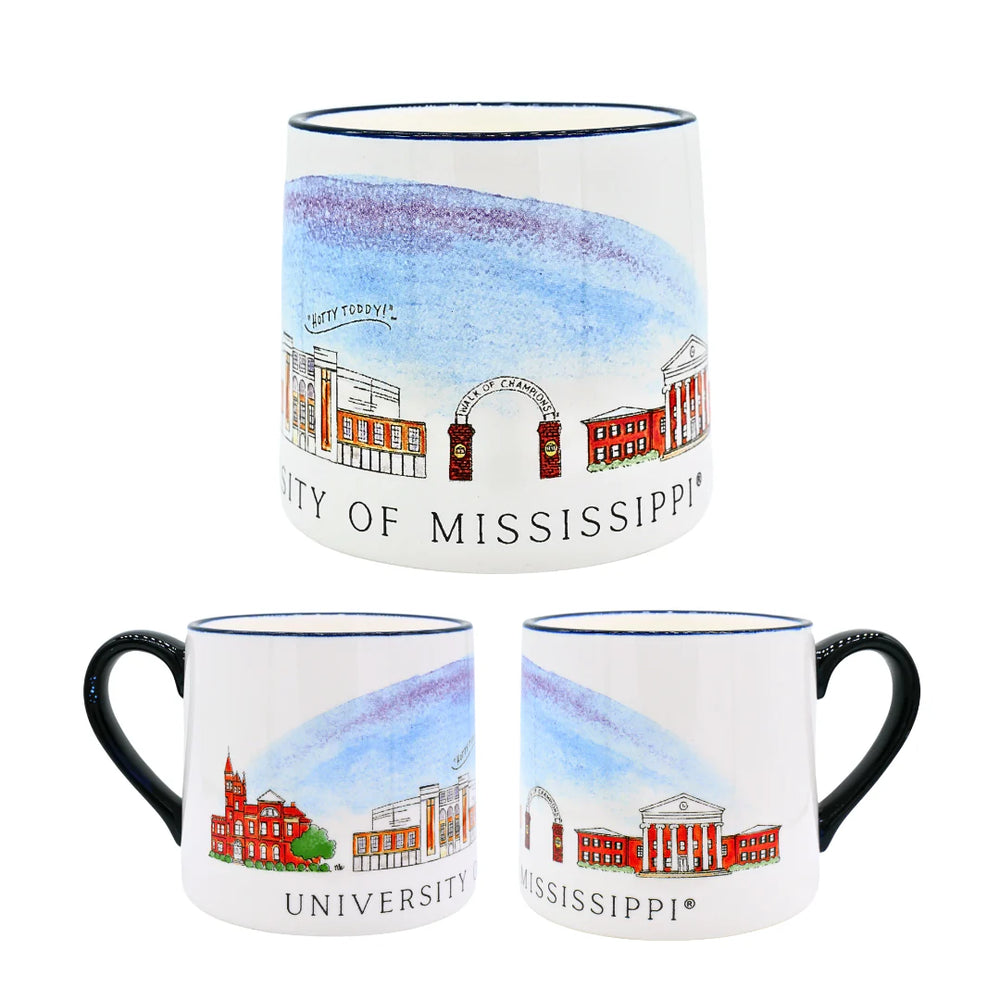 Valiant Gifts Ole Miss Skyline Ceramic Mug