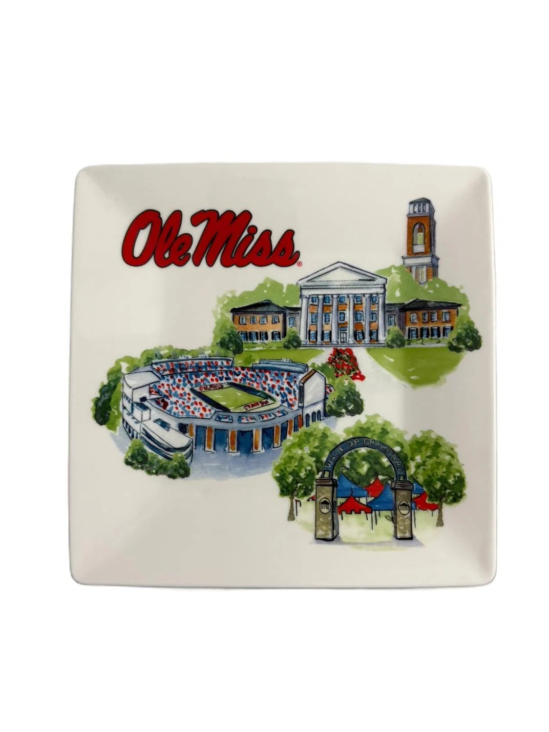 Landmark Ceramic Trinket Tray