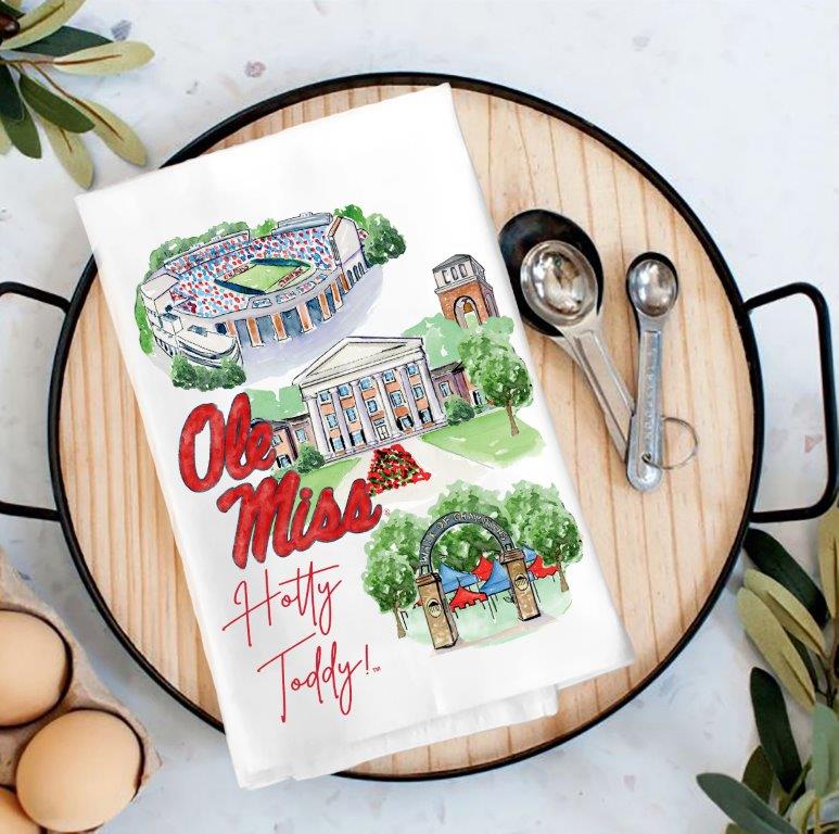 Landmark Tea Towel