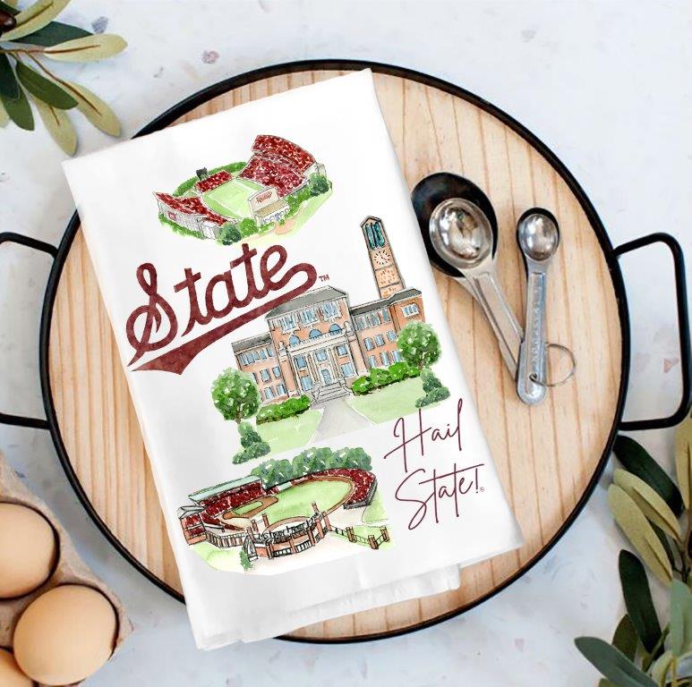 Landmark Tea Towel
