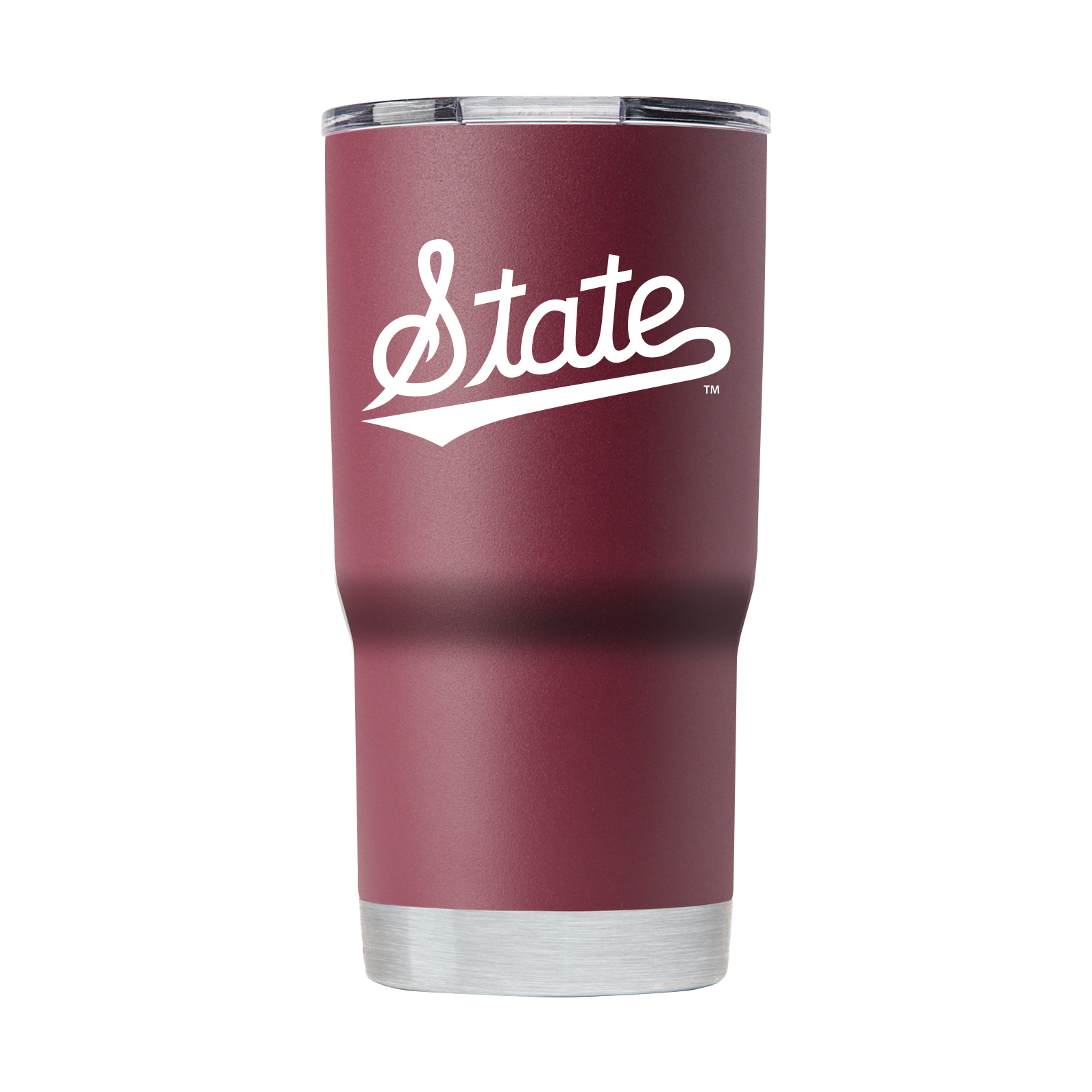 Game Time 20 Oz. State Script Maroon Tumbler