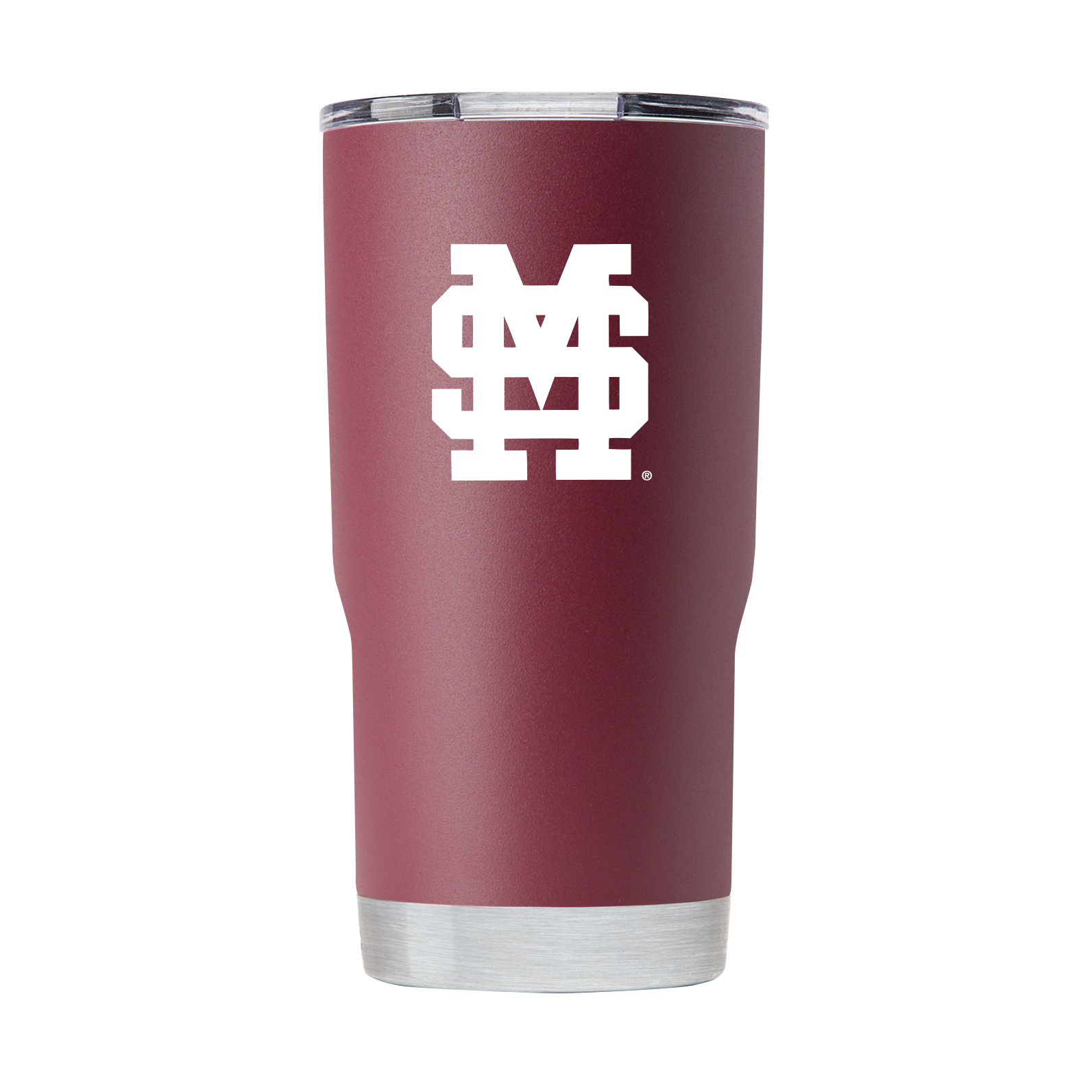 Mississippi State 20oz. M Over S Maroon Tumbler