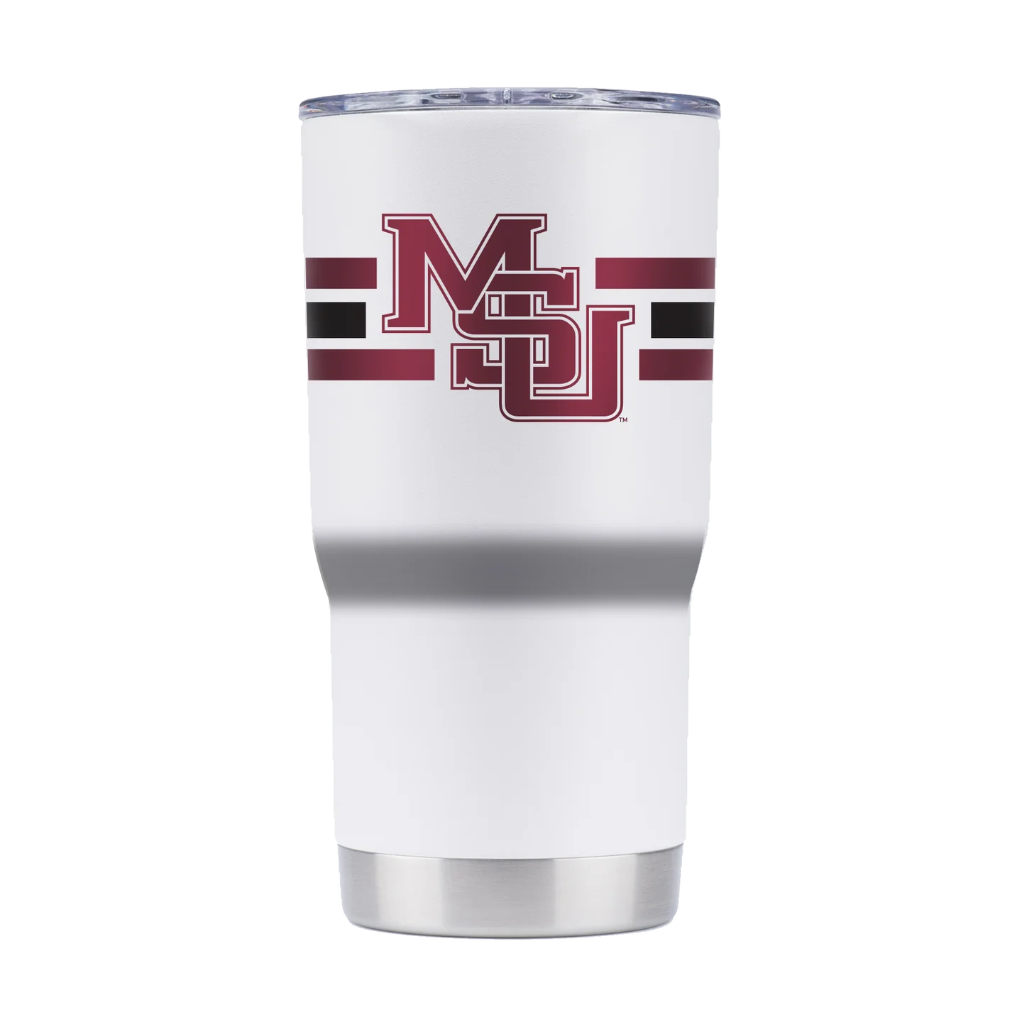 Gametime Mississippi State 20oz. Tumbler with Interlocking MSU and Stripes