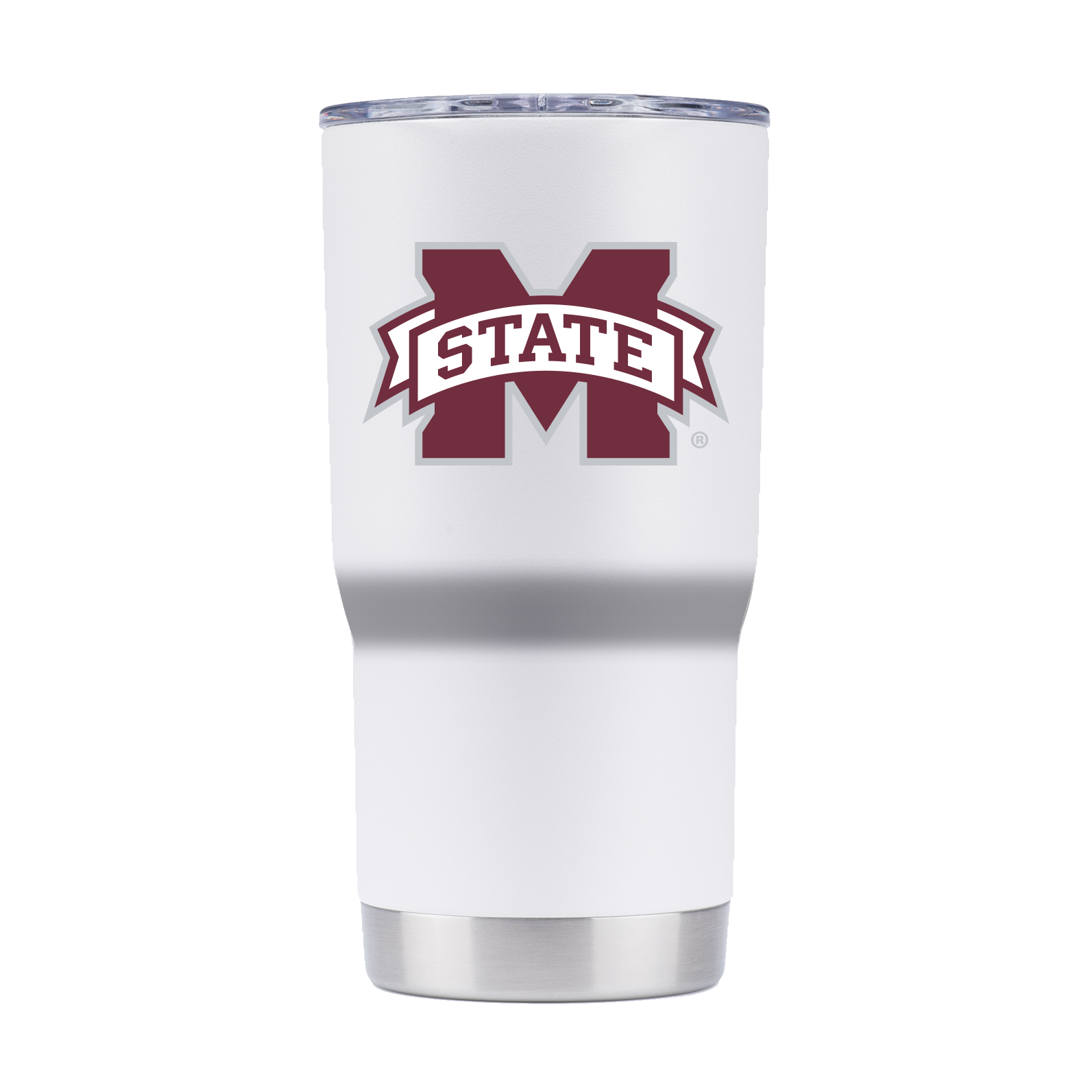 Gametime white 20oz MSTATE tumbler