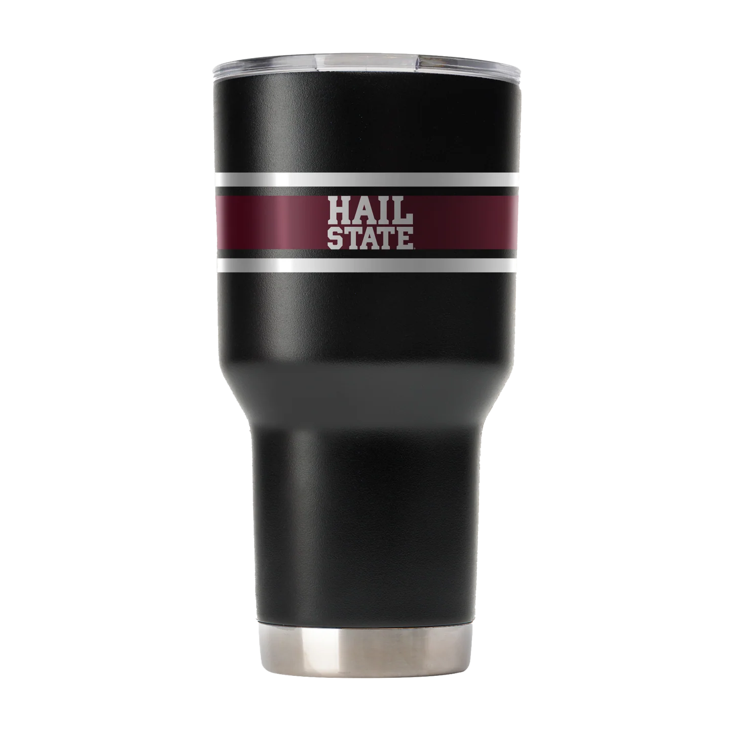 Gametime 30 oz State Script Black Tumbler- "Dark Mode"