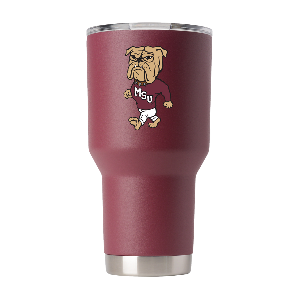 Walking Bully Maroon Tumbler 32oz