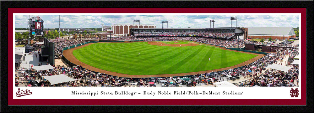 Blakeway Mississippi State - Dudy Noble Field / Polk- DeMent Stadium Select Frame Panorama