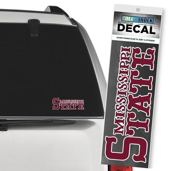 Color Shock Mississippi State Decal