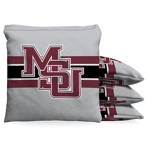 Mississippi State Bulldogs Vintage MSU 1 LB Cornhole Bean Bags by BAGGO (Set of 8)