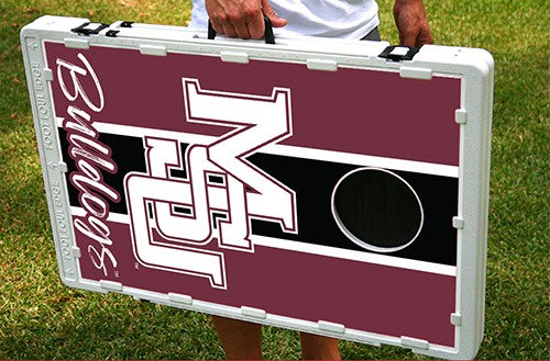 Mississippi State Bulldogs MSU 90s Retro Baggo Bean Bag Toss Portable 2x3 Cornhole Game