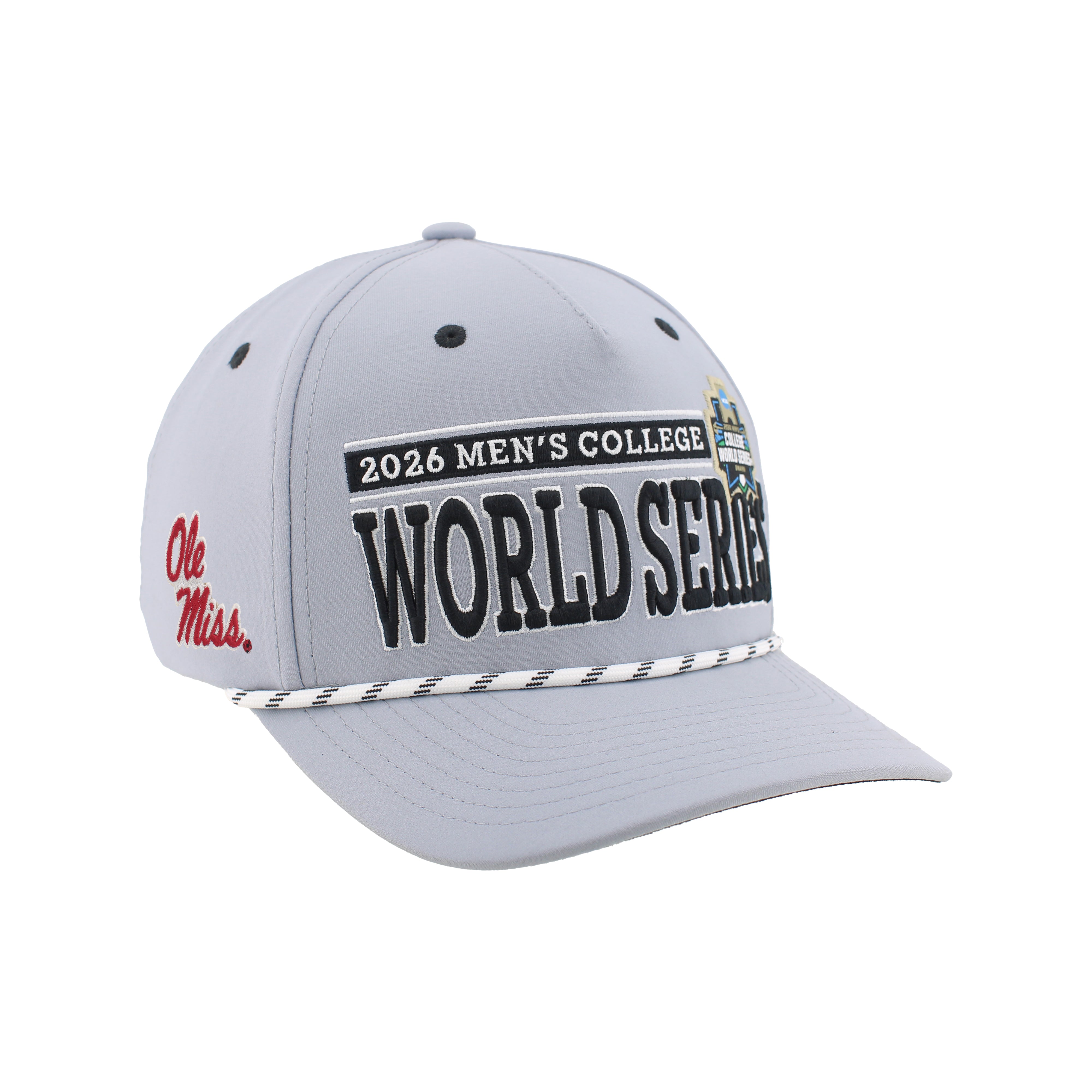 College World Series Tracker Cap- Ole Miss