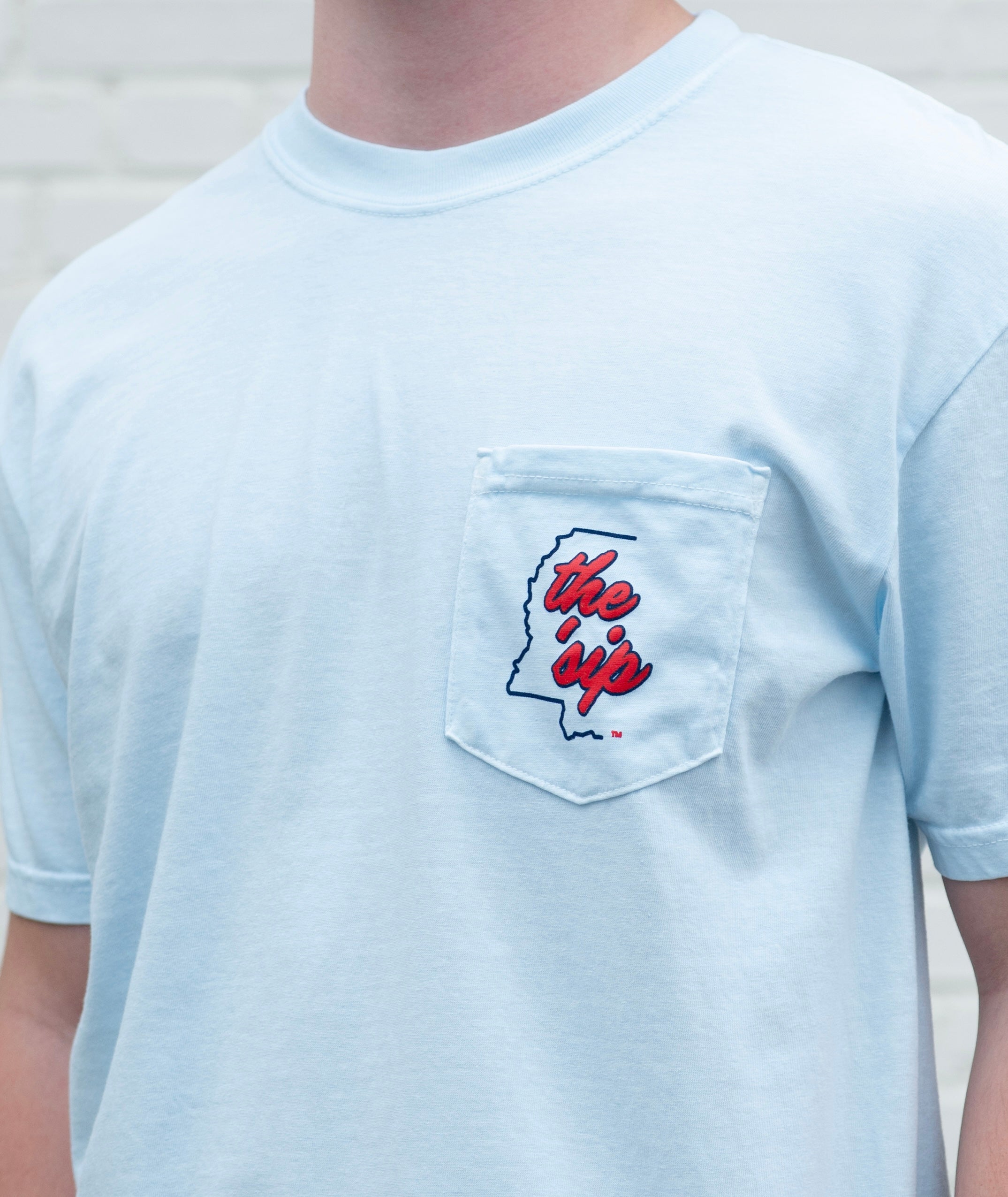 Comfort Colors Ole MIss Grounds Crew Tee