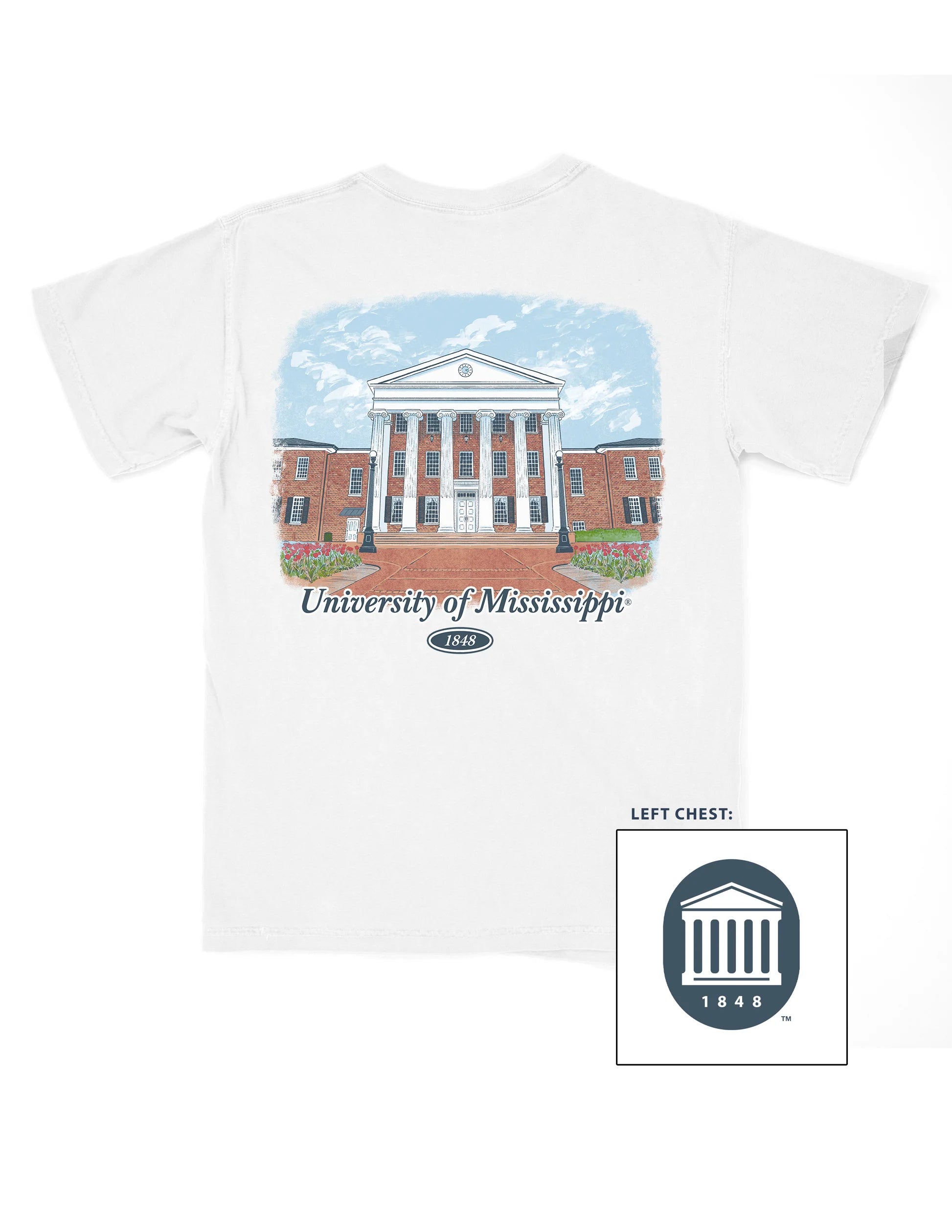 Comfort Color Ole Miss "Lyceum" Tee