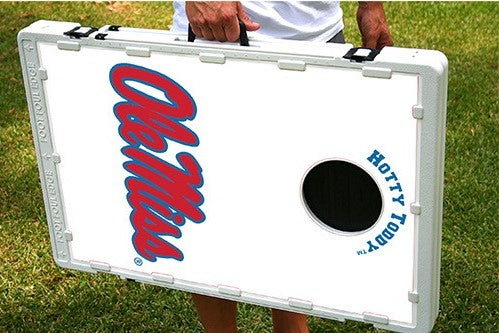 Ole Miss Rebels Baggo Bean Bag Toss Portable Cornhole Game