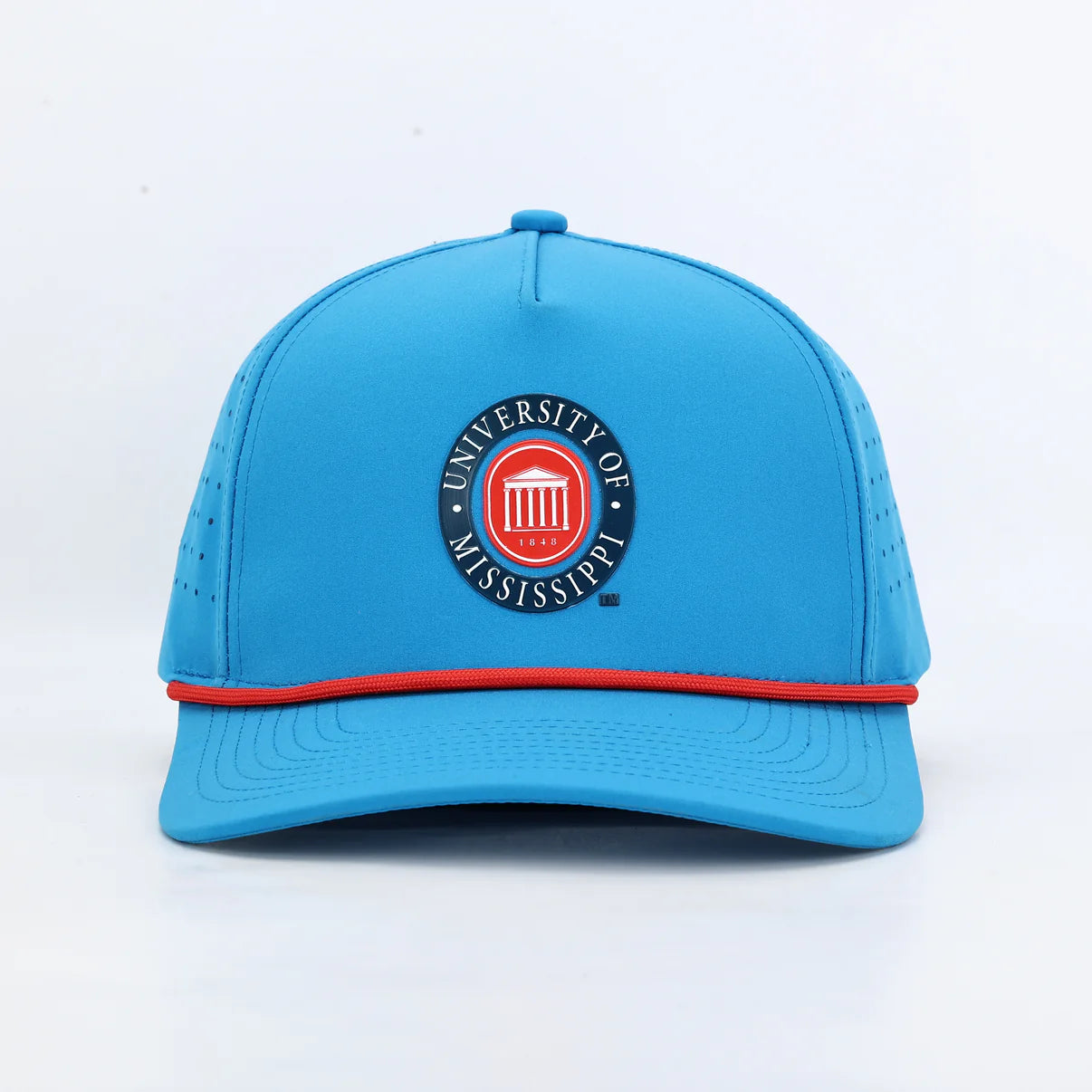 Ole Miss Lyceum Performance Hat - Powder Blue