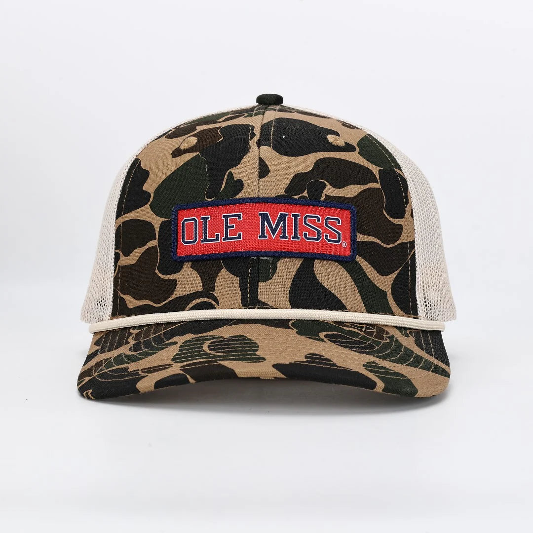 Hovi Dry Goods- Camo Trucker Cap