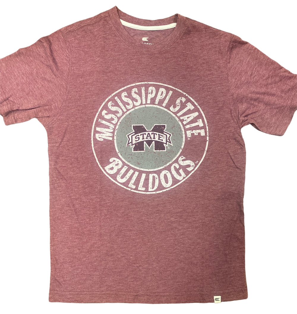 Colosseum Mississippi State Maroon T Shirt