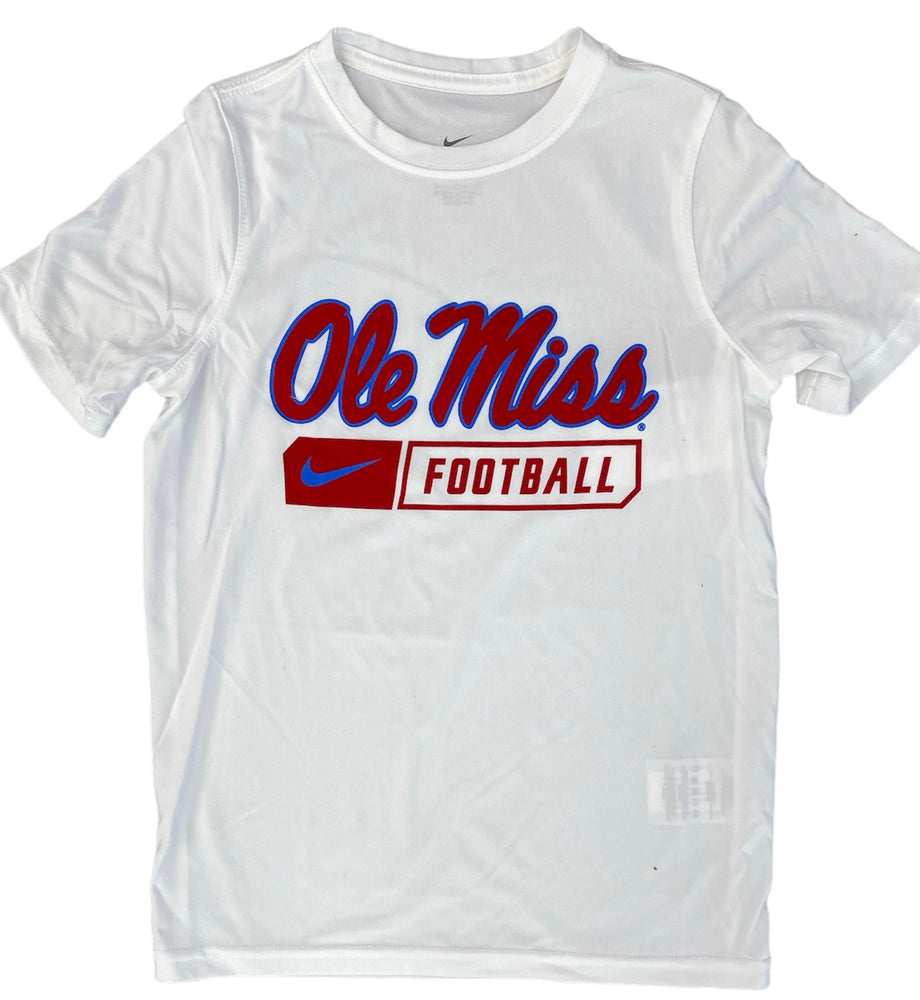 Nike Youth Ole Miss Rebels White Replica #1 Football Jersey, Boys', XL