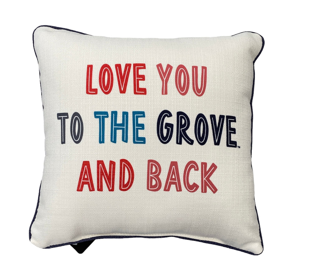 Little Birdie Love you to the Grove and Back Pillow