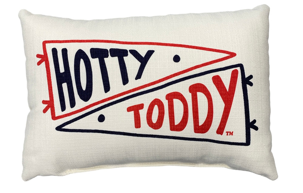 Little Birdie Hotty Toddy Double Pennant Pillow