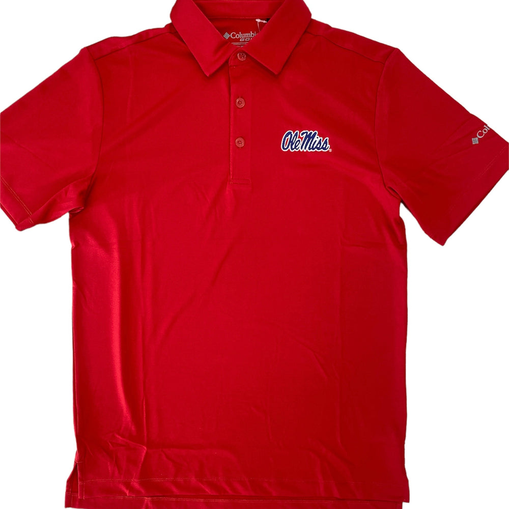 
                  
                    Columbia Omni Wick Drive Polo - Red with Ole Miss Script
                  
                