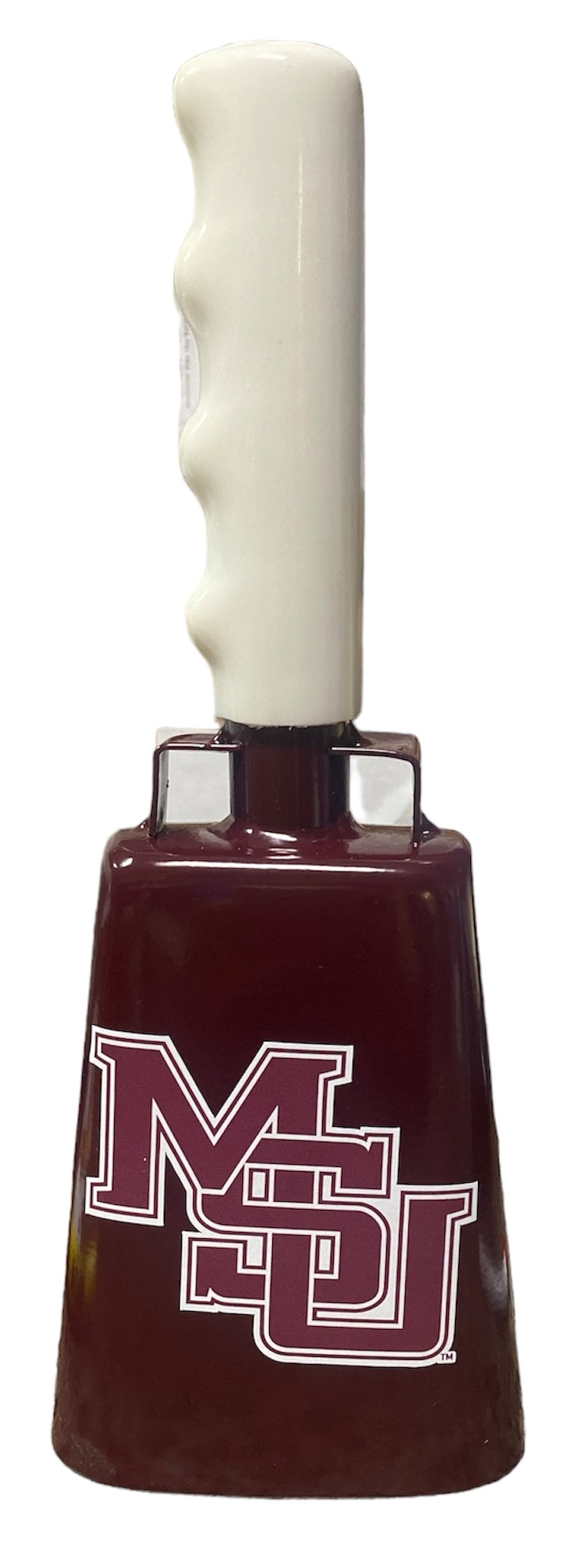 Chrome-plated Mississippi State cowbell