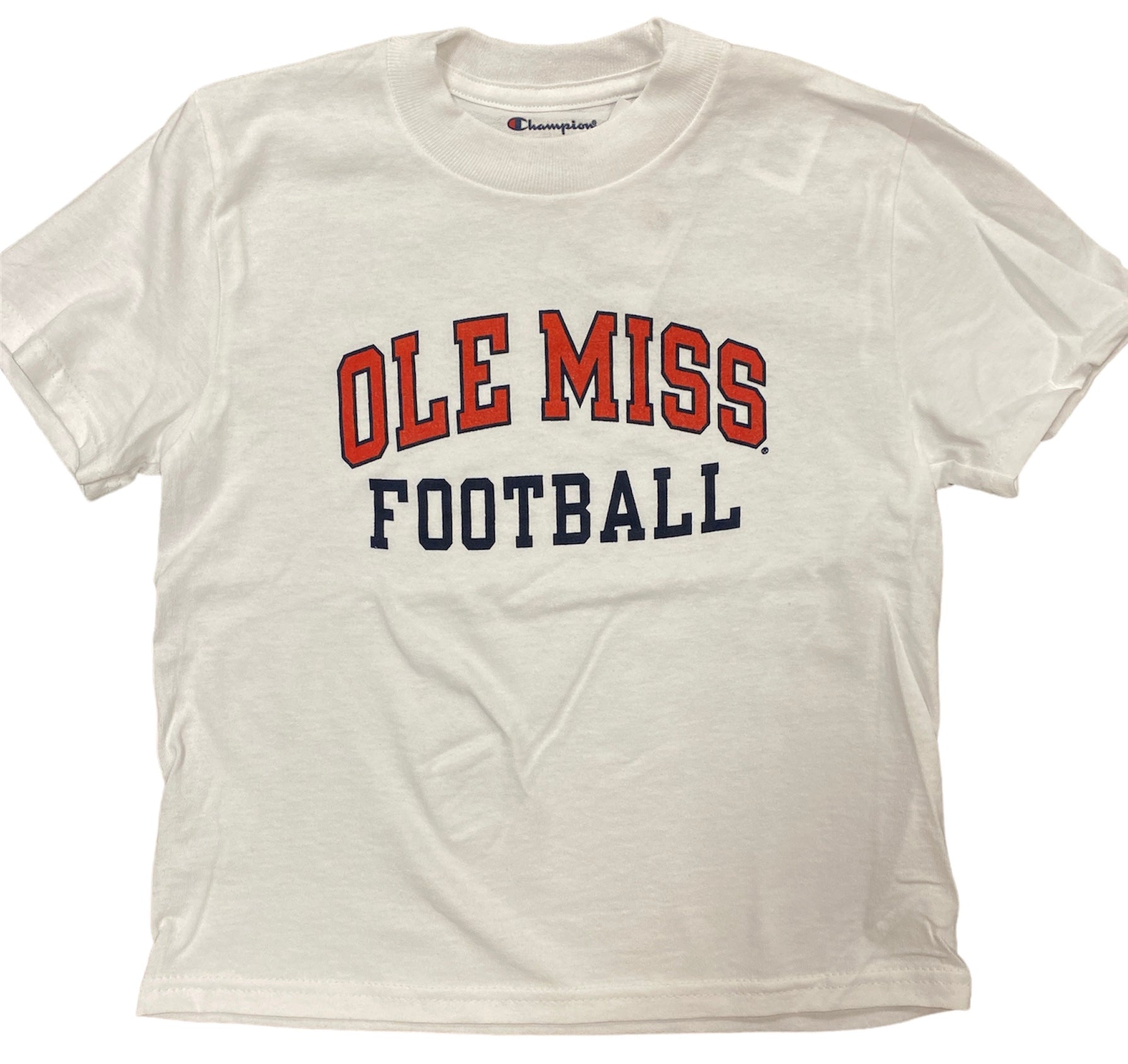 Champion Youth Ole Miss Football Tee