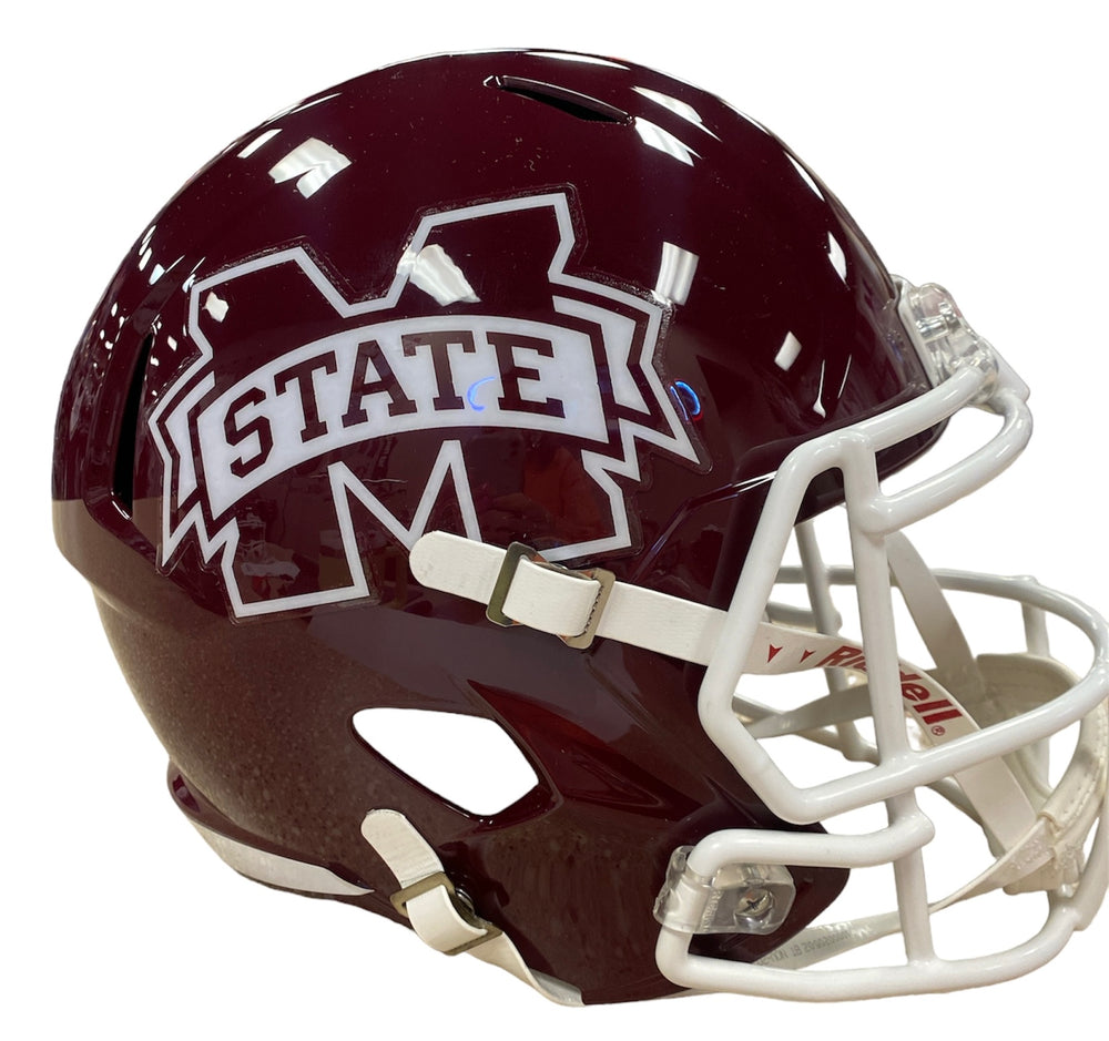 Mississippi State Riddell Replica Speed Football Helmet