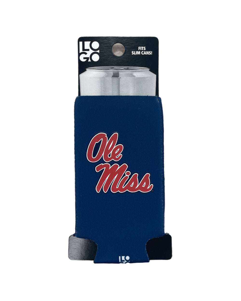Tall/Slim Can Cooler- Navy