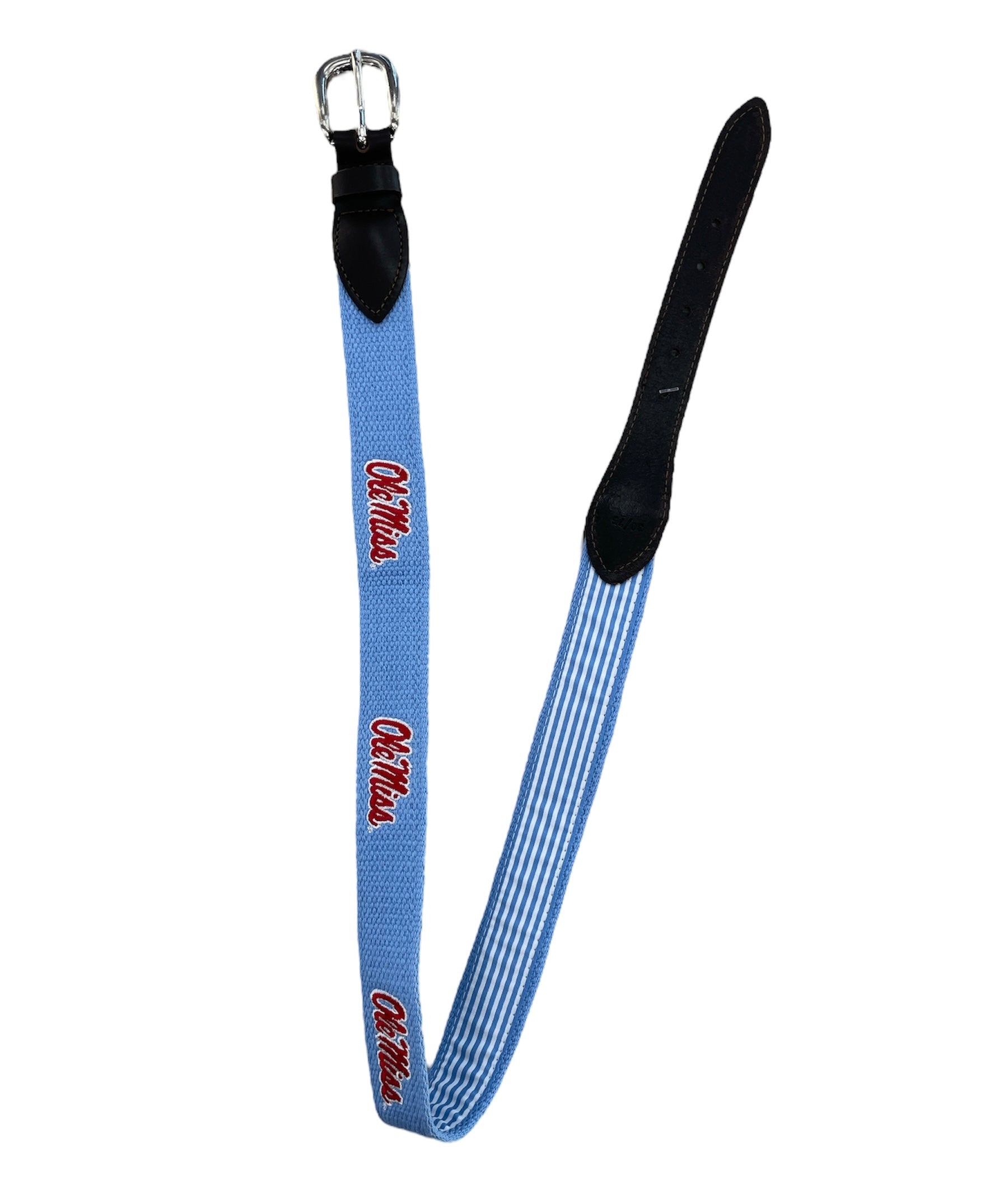 Jardine Collection Ole Miss Embroidered Belt