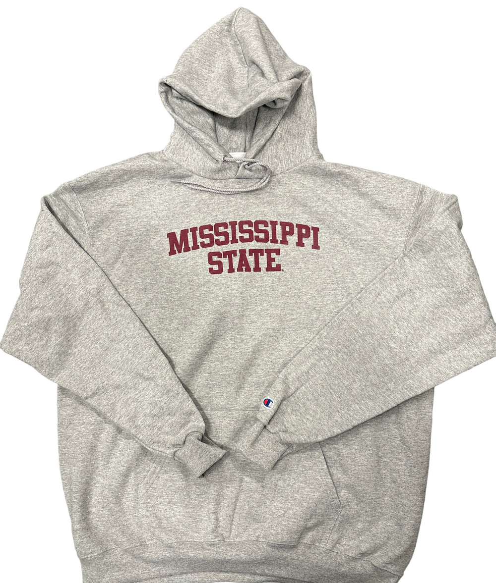 Champion Gray Mississippi State Hoodie