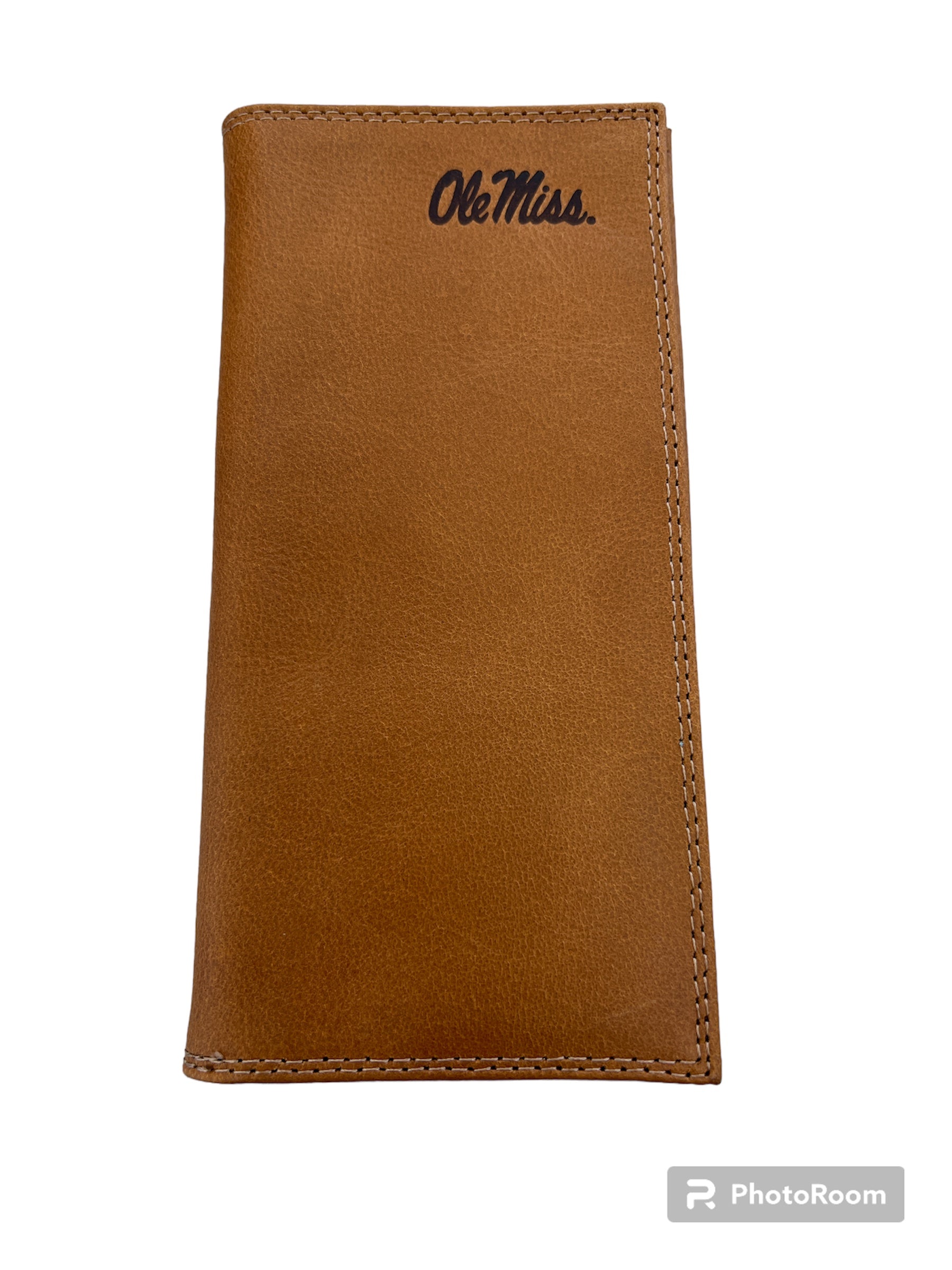 Zep Pro Ole Miss Tan Secretary Wallet