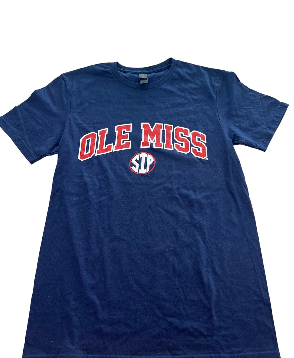 Ole Miss Navy SIP T-Shirt