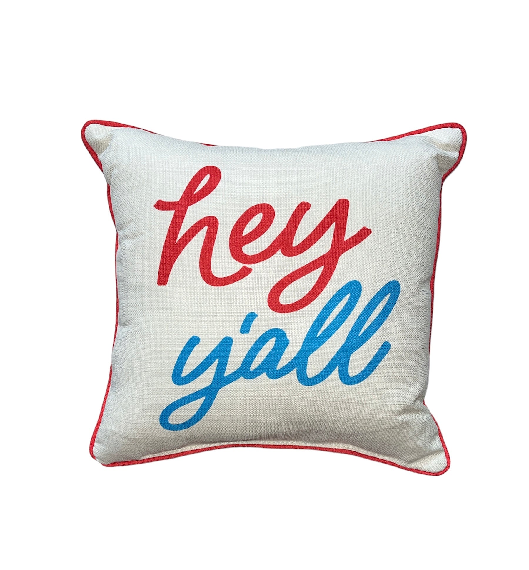 Little Birdie Hey Y'all Pillow