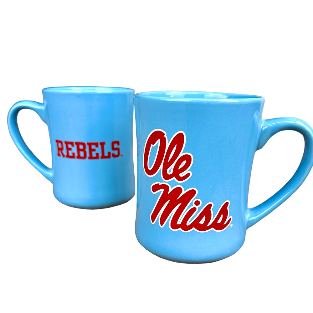 
                  
                    Ole Miss Rebels Glossy Powder Blue 16oz. Mug
                  
                