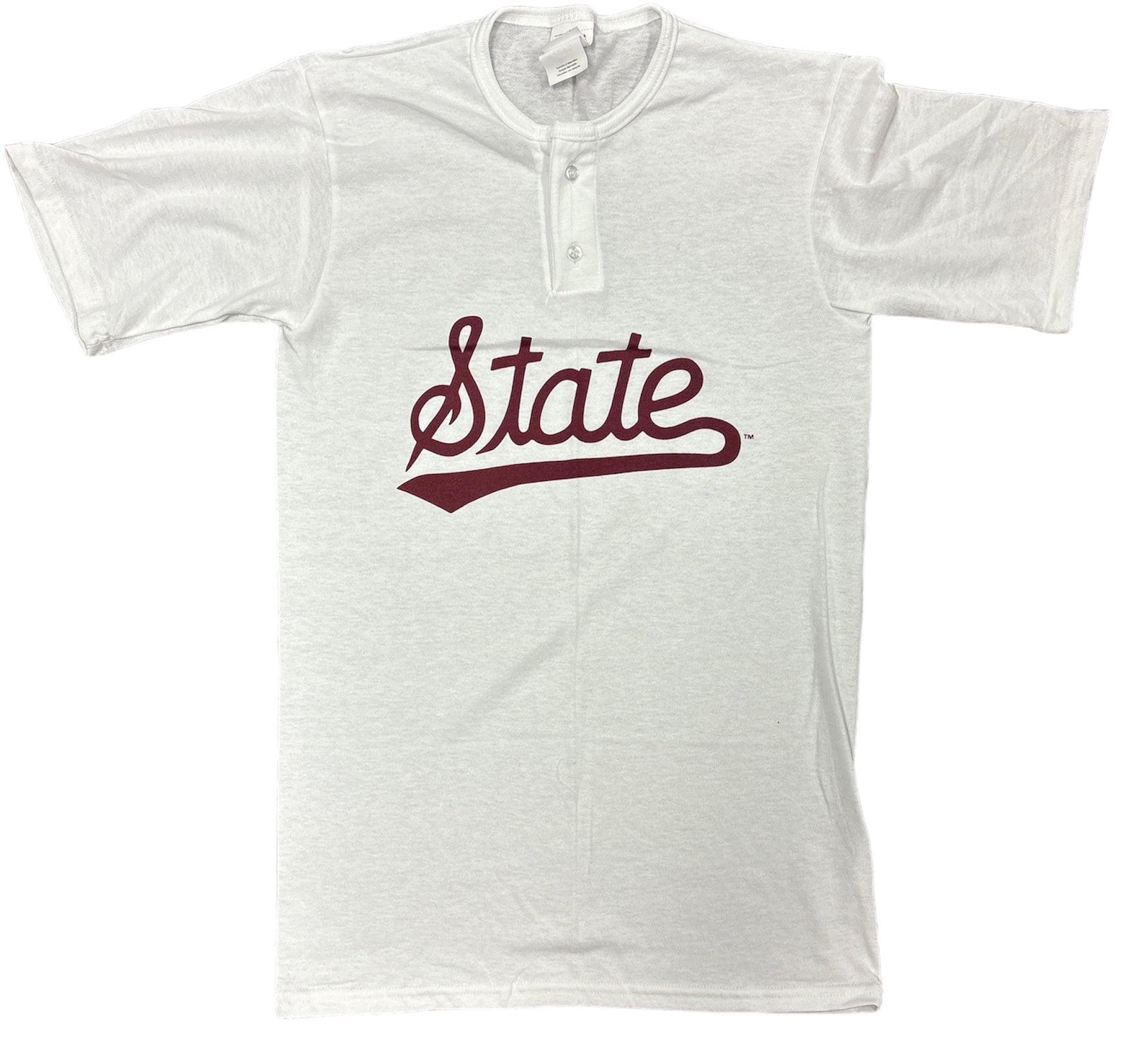 Mississippi State Henley with State Script – The College Corner