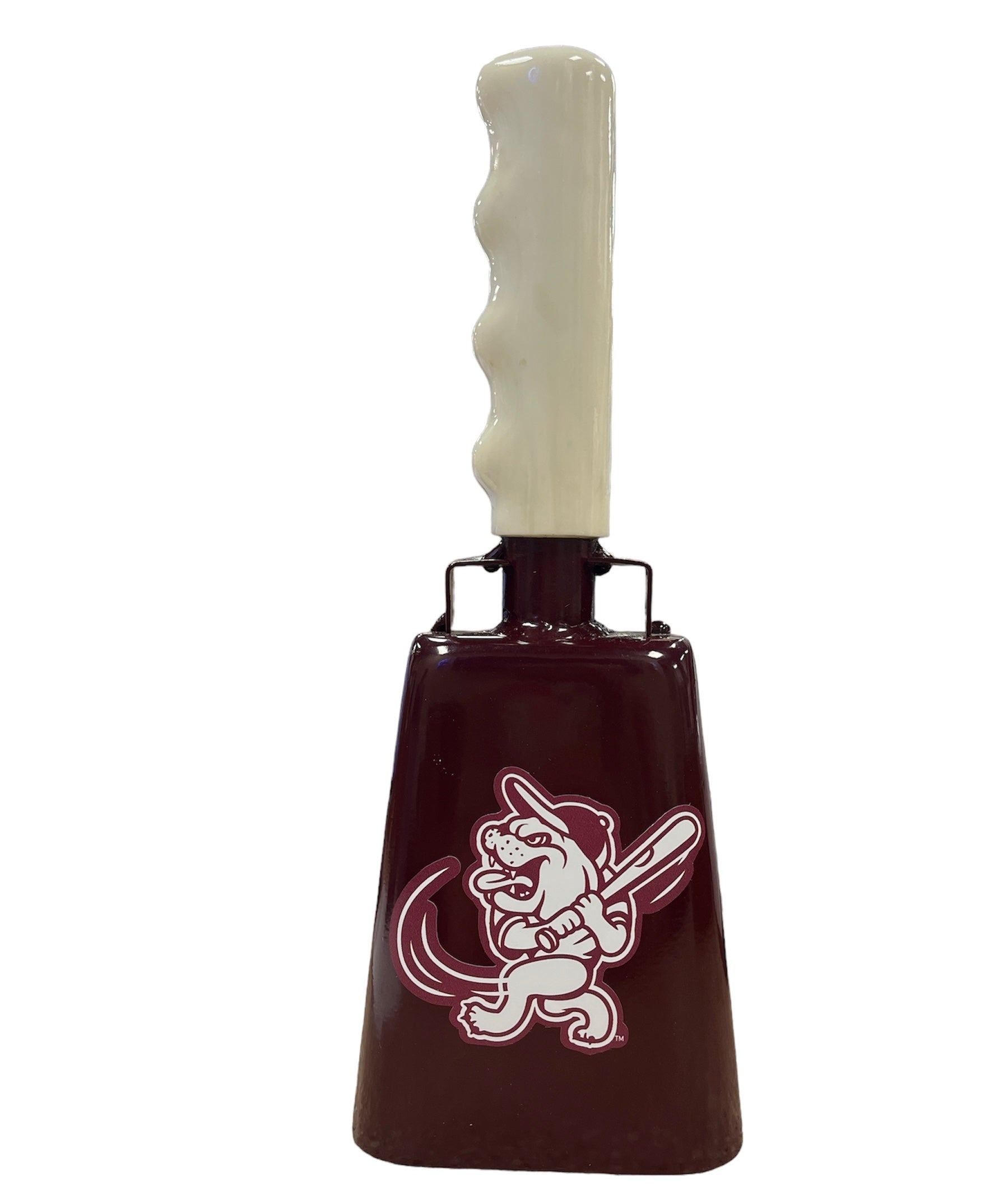BullyBell Medium Swinging Bully Maroon Cowbell