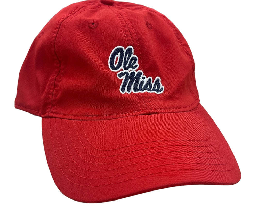 Legacy Ole Miss Cool Fit Adjustable Hat with Stack Script