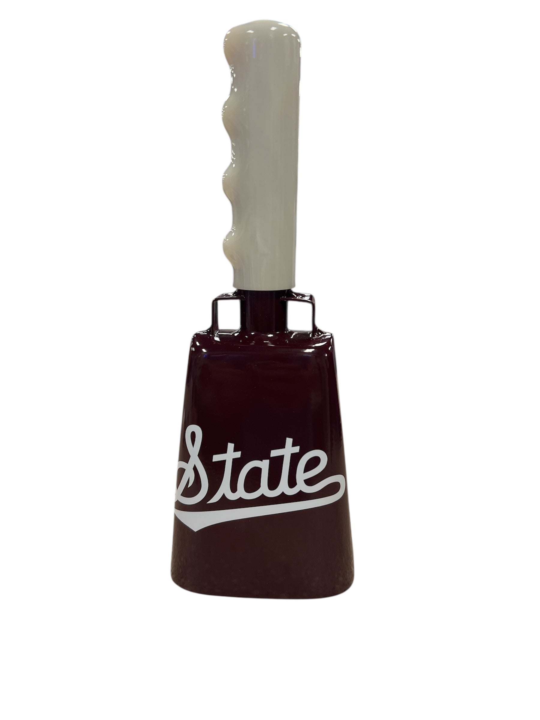 BullyBell Maroon Medium Cowbell with State Script