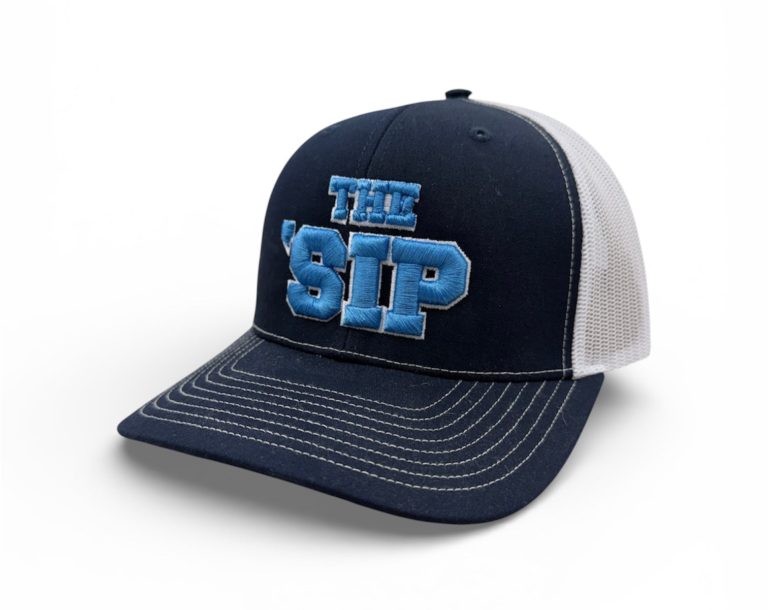 Richardson Trucker Cap The Sip Puff Navy/Powder Blue