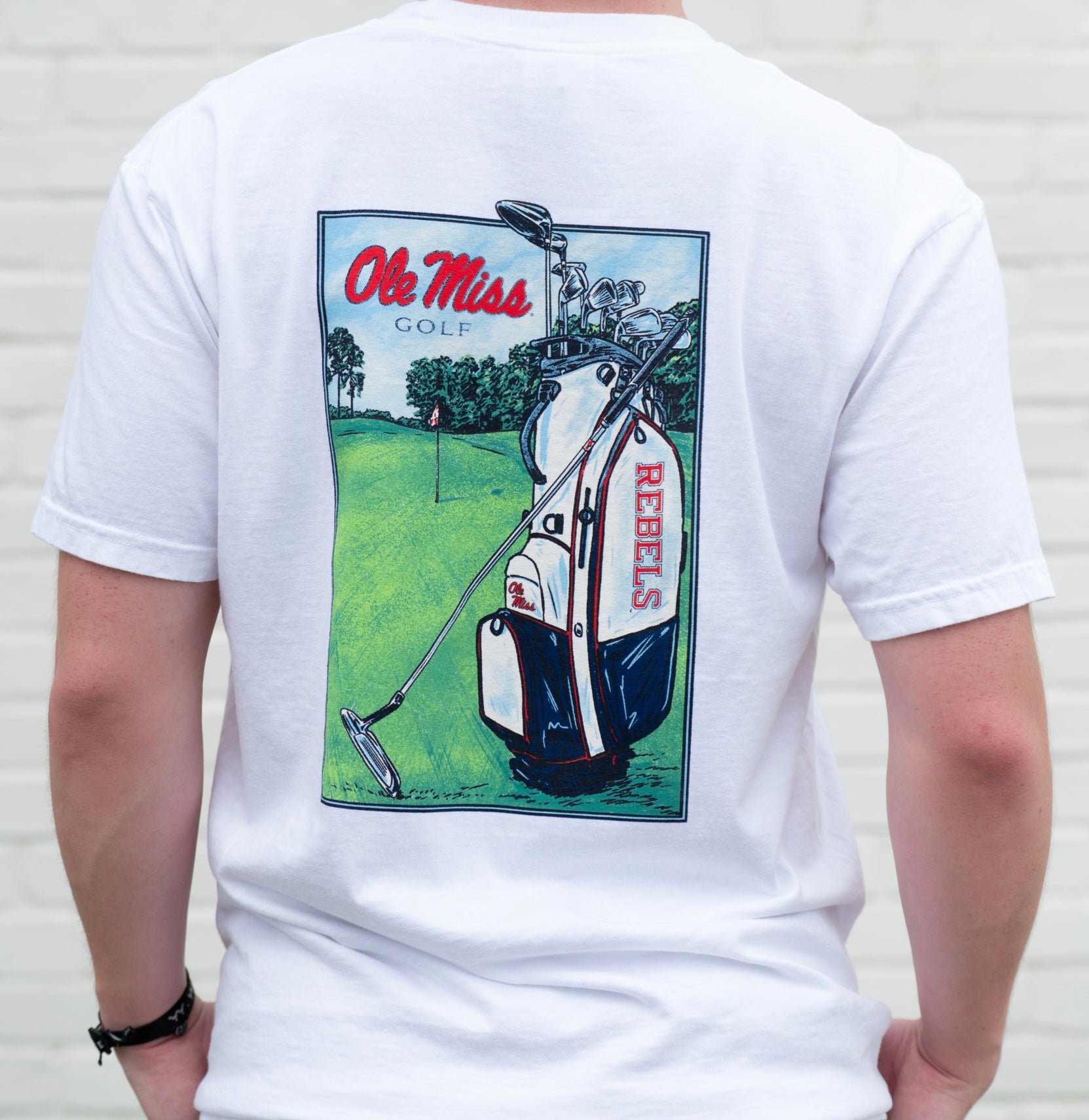 Rebels Cart Bag Comfort Colors Tee