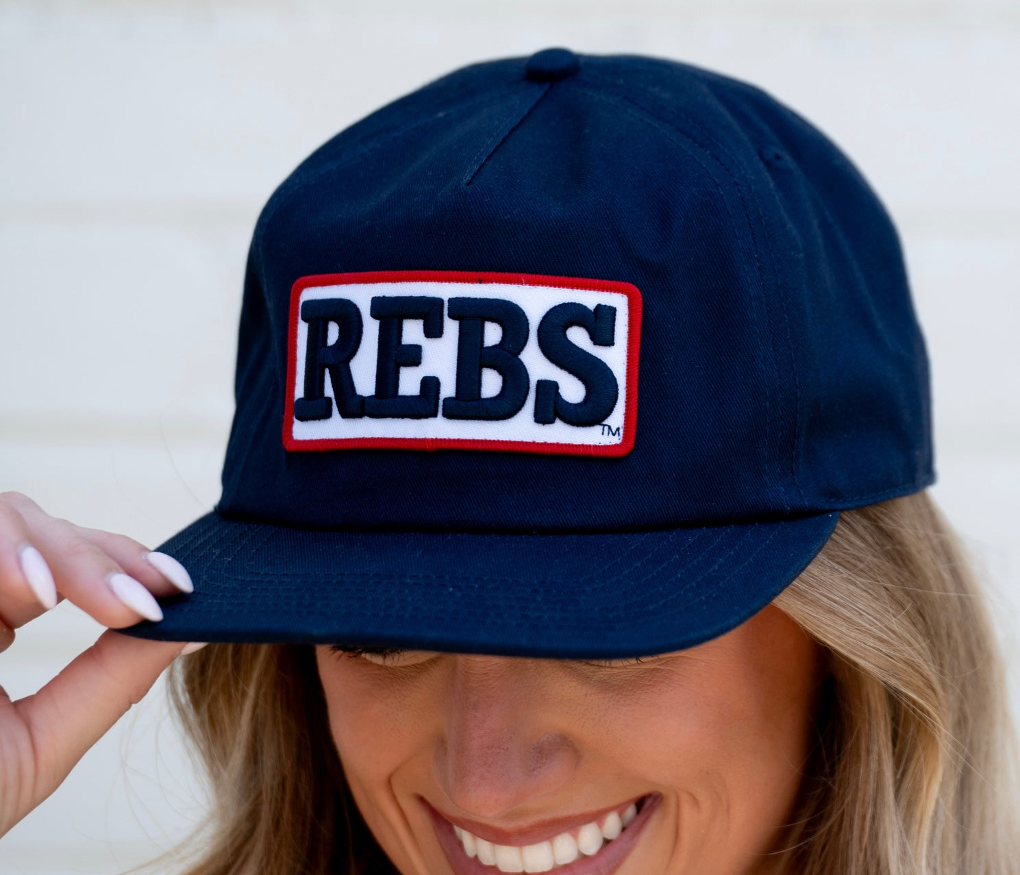Rebs Patch Snapback Hat