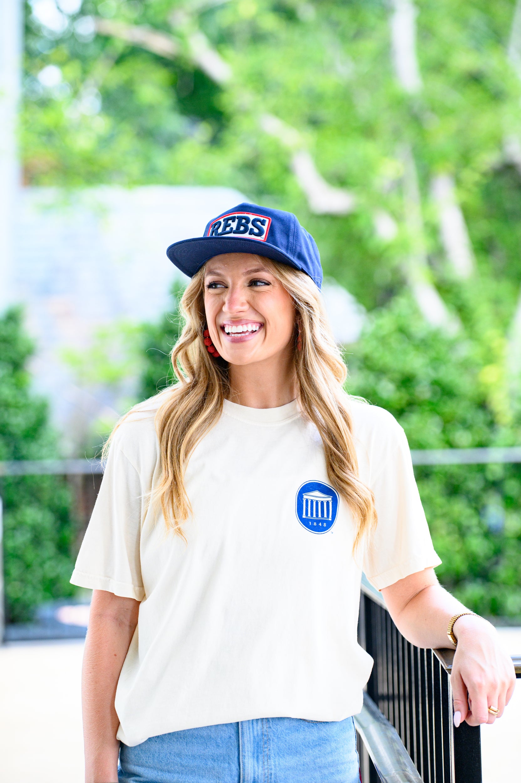 Ole Miss Comfort Color Campus Landmarks Tee