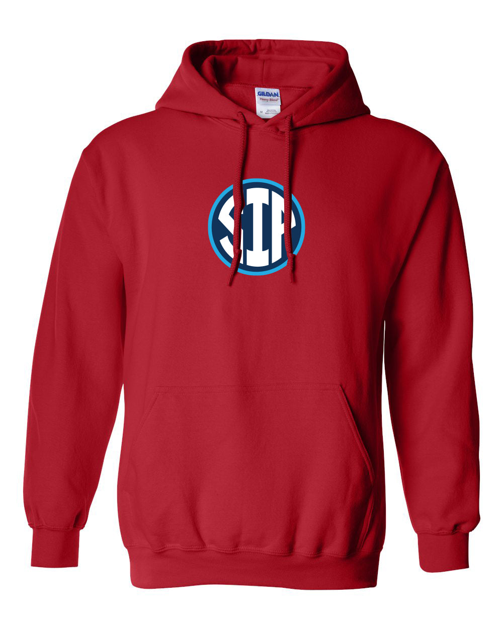 Gildan Adult Ole Miss SIP Hoodie - Red